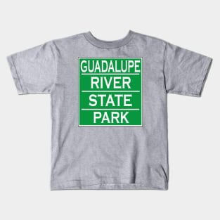 GUADALUPE RIVER STATE PARK Kids T-Shirt